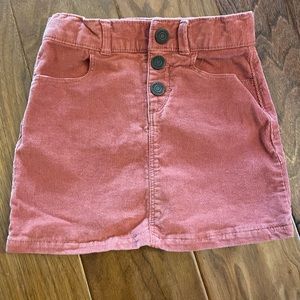 Kids corduroy skirt